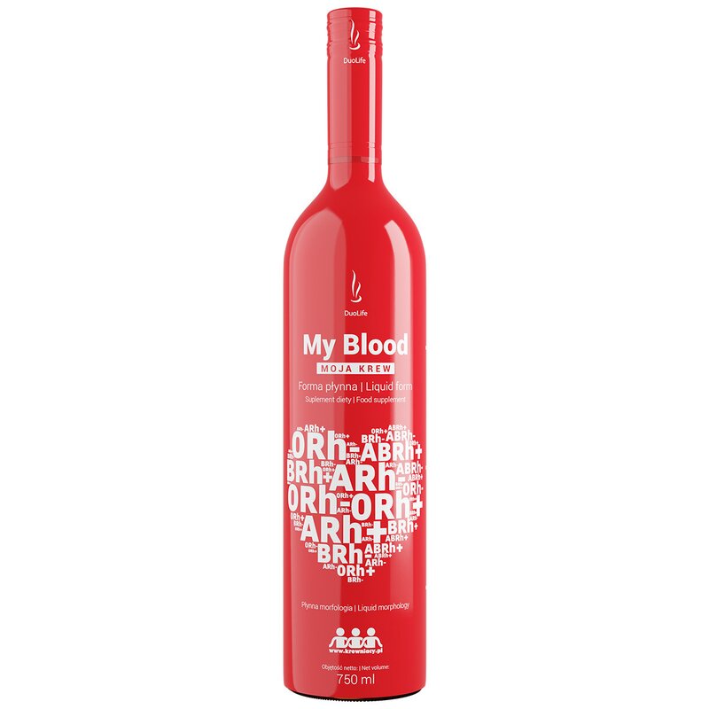 My blood supliment alimentar pentru sanatatea sangelui 750ml duolife
