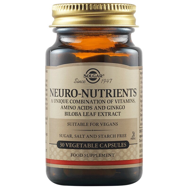 Neuro-nutrients, 30cps vegetale - solgar