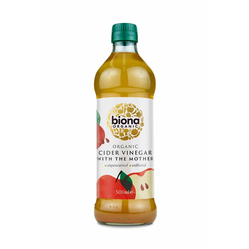 Otet din cidru de mere nefiltrat biona bio 500ml