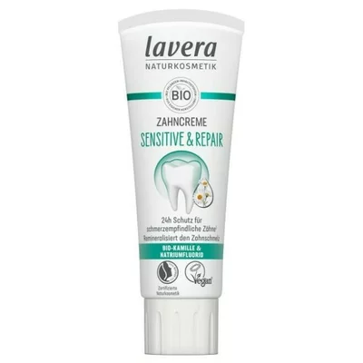 Pasta de dinti cu musetel si fluor Sensitive & Repair 75ml Lavera