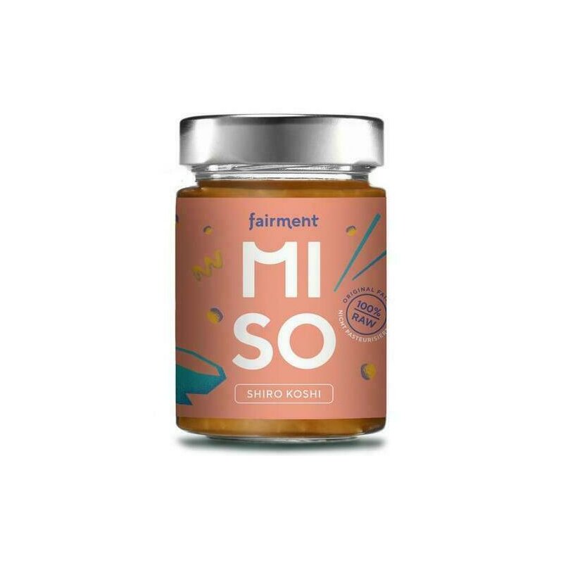 Pasta miso shiro koshi raw bio 200g, Fairment