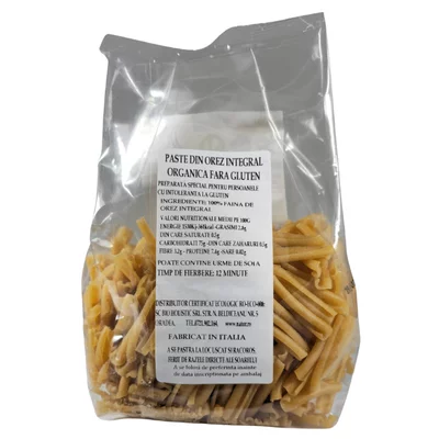Paste casarecce din orez integral bio 250g Marchesato