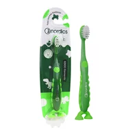 Periuta de dinti pentru copii 6900 filamente - super moale - + 2 ani - verde  Nordics