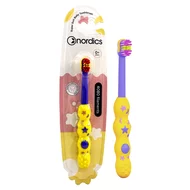 Periuta de dinti pentru copii super moale 0-2 ani - galbena Nordics