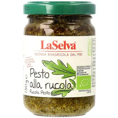 Pesto de rucola bio 130g La Selva