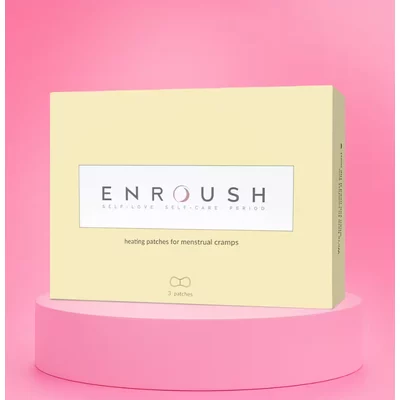 Plasturi termici menstruali, 3 bucati, Enroush