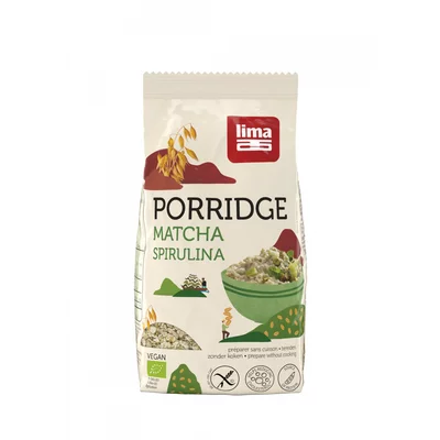Porridge Express cu matcha si spirulina fara gluten bio 350g PROMO