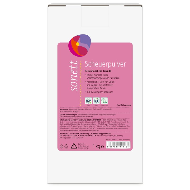 Praf de curatat ecologic 1kg Sonett