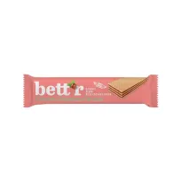 Napolitana cu crema de alune de padure si cacao bio 30g Bettr PRET REDUS