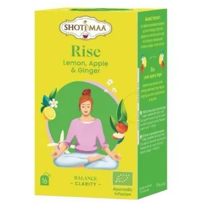 Ceai balance your day - rise - lamaie, mere si ghimbir bio 16dz x 2g 32g Shotimaa
