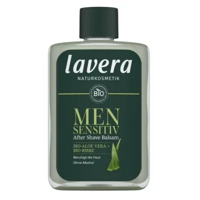 After Shave Men Sensitive cu aloe vera si mesteacan 100ml Lavera