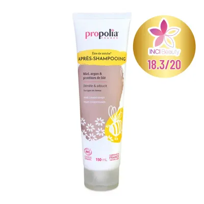 Balsam de par cu miere, ulei de argan si proteine de grau ecologic 150ml Propolia