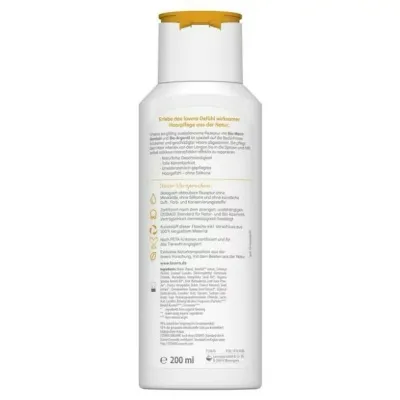 Balsam de par cu ulei de macadamia si argan ecologic 200ml Lavera