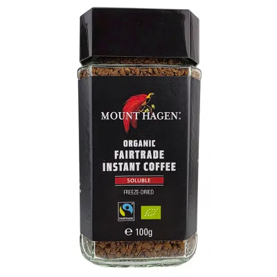 Cafea instant arabica/robusta bio 100g Mount Hagen