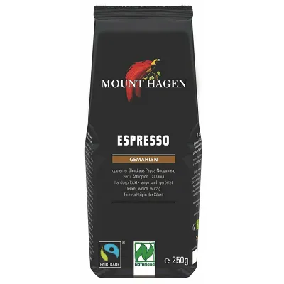 Cafea macinata 100% arabica espresso bio 250g Mount Hagen