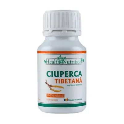 Ciuperca Tibetana, 180cps - Health Nutrition