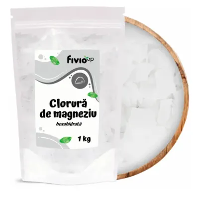 Clorura de magneziu, sare nigari, 1 kg, Fivio UP