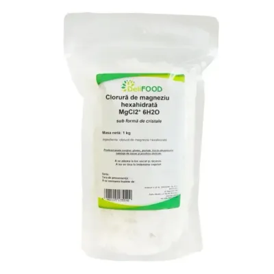 Clorura de magneziu, sare nigari, 1 kg, Fivio UP