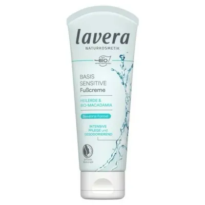 Crema cu argila si ulei de macadamia pentru picioare 75ml Lavera
