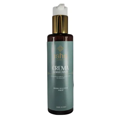 Crema demachianta cu unt de shea, ulei de cocos si argan, 200ml, Isha