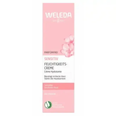 Crema hidratanta pentru ten sensibil cu ulei de migdale 30ml Weleda