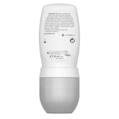 Deodorant Roll-on Natural & Invisible cu moringa si minerale naturale 50ml Lavera
