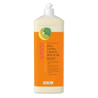 Detergent lichid pentru lana si matase ecologic 1l Sonett
