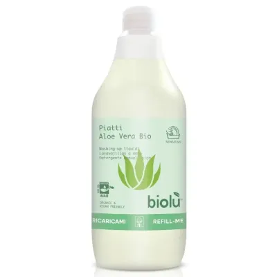 Detergent pentru spalat vase cu aloe vera ecologic 1l Biolu