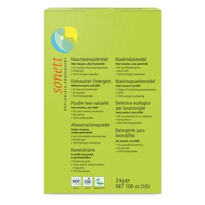 Detergent praf pentru masina de spalat vase 3kg Sonett