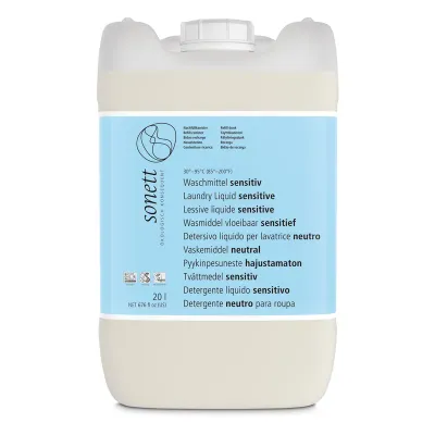 Detergent lichid pentru rufe sensitive ecologic 20l Sonett