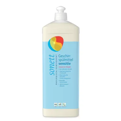Detergent lichid pentru vase sensitive ecologic 1l Sonett