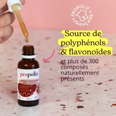 Extract de propolis fara alcool bio 30ml Propolia