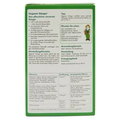 Fertilizant vegan universal pentru gradina ecologic 1kg Aries