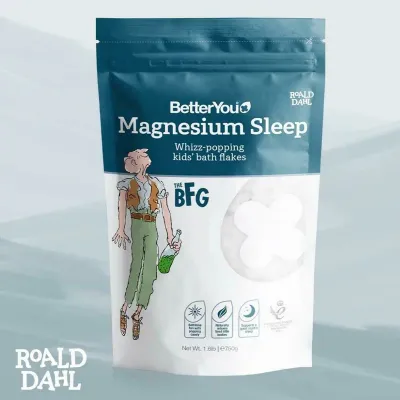 Fulgi de baie cu magneziu BFG, 750 grame, BetterYou