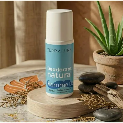 HOMME DEO Roll-on, Deodorant Natural Pentru Barbati, 50ml, Terralura
