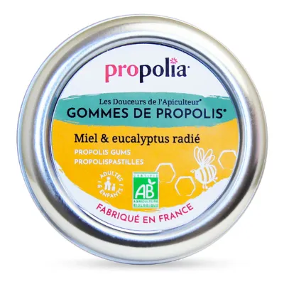 Jeleuri cu propolis, miere si eucalipt bio 45g Propolia