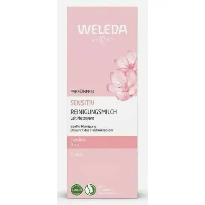 Lapte demachiant cu ulei de migdale 75ml Weleda