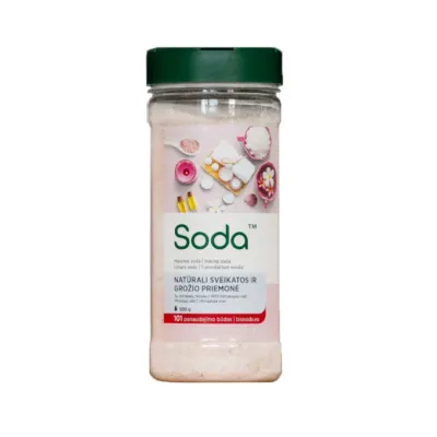 Mix pentru baie cu bicarbonat de sodiu si sare de Himalaya, 500g, Soda PRET REDUS