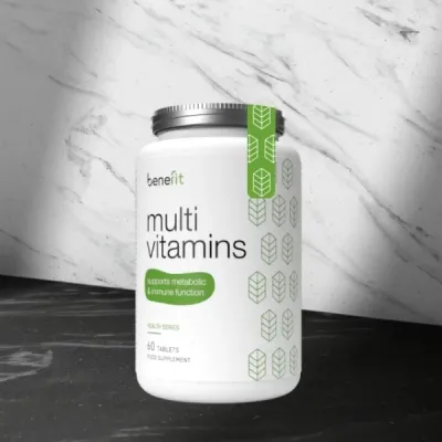 Multi Vitamins, 60 Tabs, Complex de multivitamine (Health Series), Benefit