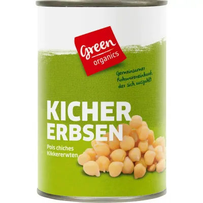 Naut la conserva bio 400g Green Organics