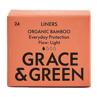 Panty liners din bambus organic (24 buc), Grace and Green