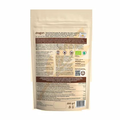 Pudra proteica din migdale bio 200g Dragon Superfoods
