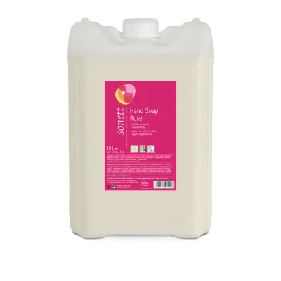 Sapun lichid pentru maini cu trandafir ecologic 10l Sonett