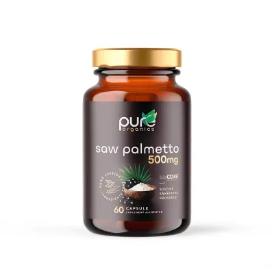 Saw Palmetto – Sprijin prostata - 60cps PureOrganics