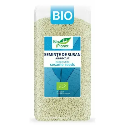Seminte de susan alb decojit bio 200g Bio Planet PRET REDUS