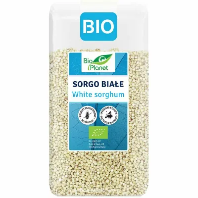 Sorg alb decorticat bio 500g Bio Planet