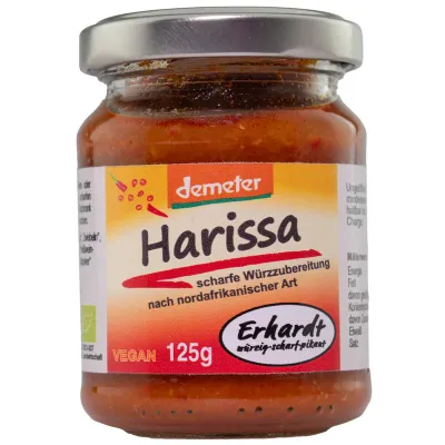 Sos chili harissa bio 125g Erhardt
