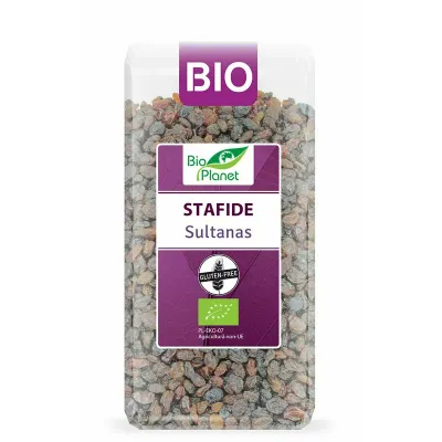 Stafide, bio, 400g, Bio Planet PRET REDUS