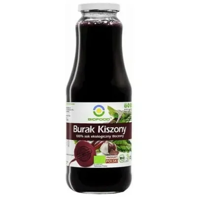 Suc de sfecla rosie lactofermentata bio 1L Biofood