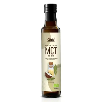Ulei de cocos MCT C8 bio 250ml Obio